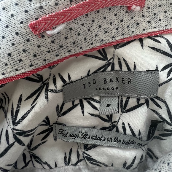 patterned button down - Picture 3 of 3